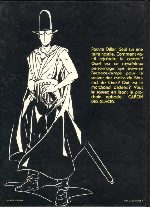 Verso de l'album Le Marchand d'idées Tome 1