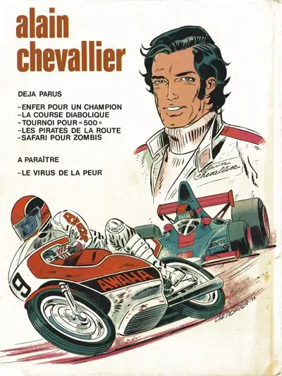 Verso de l'album Alain Chevallier Tome 5 Safari pour Zombis