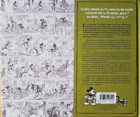 Verso de l'album Mickey Mouse par Floyd Gottfredson Tome 2 1932/1933 - En route pour l'île au trésor et autres histoires