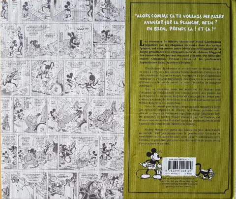 Verso de l'album Mickey Mouse par Floyd Gottfredson Tome 2 1932/1933 - En route pour l'île au trésor et autres histoires
