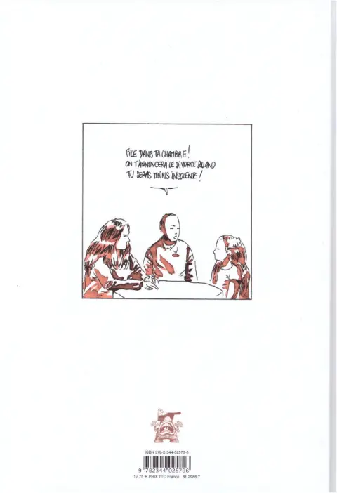 Verso de l'album Moins qu'hier (plus que demain)