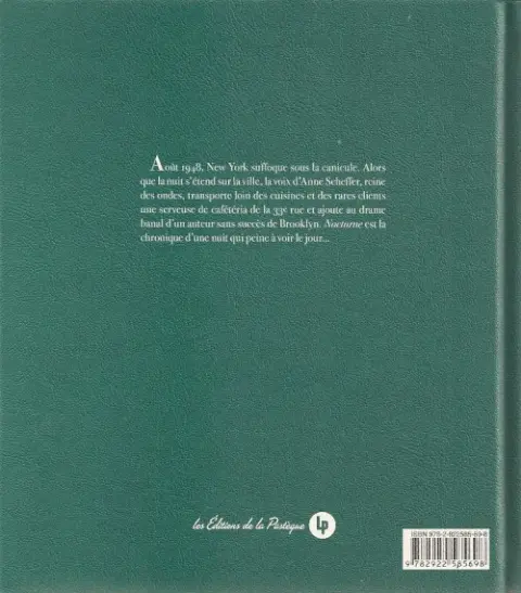 Verso de l'album Nocturne