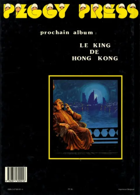 Verso de l'album Peggy Press Tome 1 Chicago 28