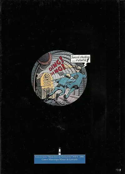 Verso de l'album Les aventures de Pic et Briquet Tome 1 Mystère dans la mine