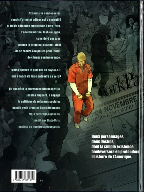 Verso de l'album Le Pouvoir des Innocents Tome 3 4 millions de voix