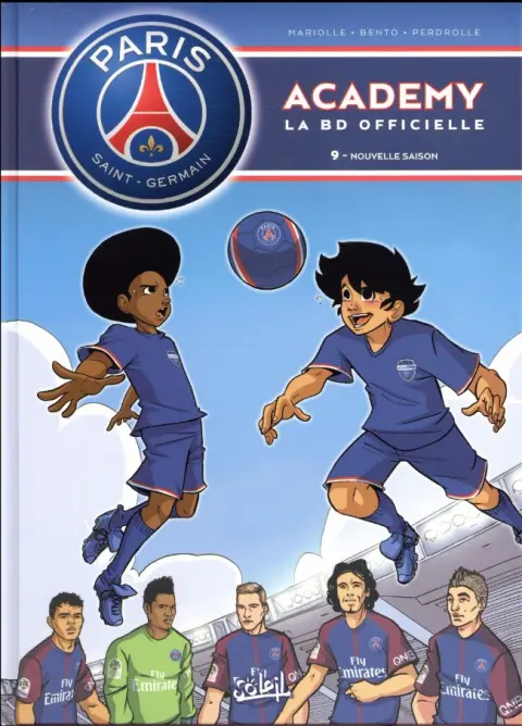 PSG academy Tome 9 Nouvelle saison