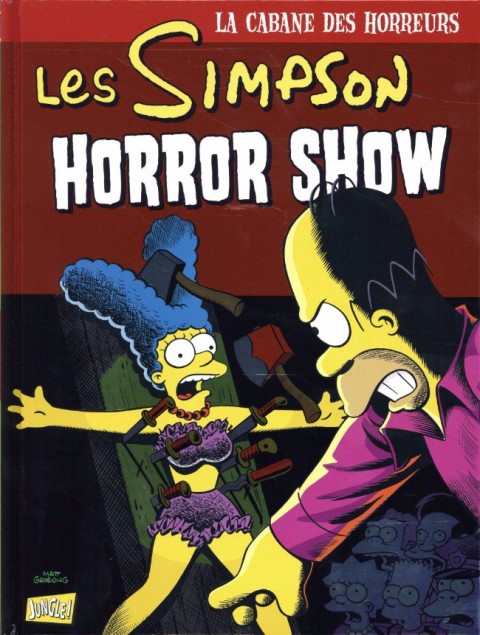 Couverture de l'album Les Simpson Tome 8 Horreur Show