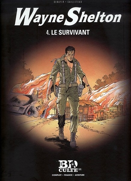 Couverture de l'album Wayne Shelton Le Figaro Tome 4 Le Survivant
