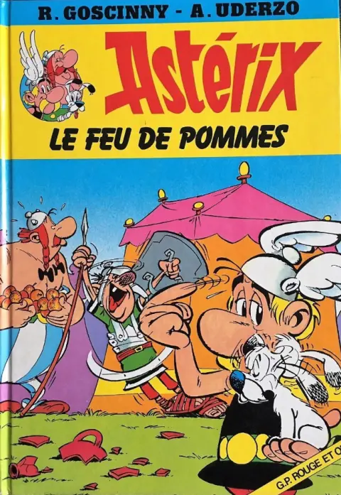Astérix Tome 4 Le feu de pommes