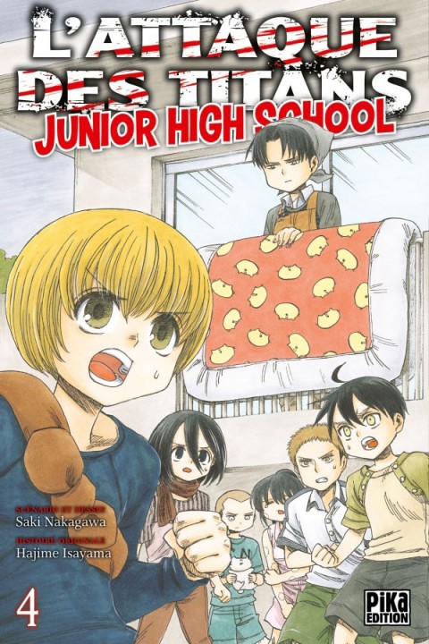 Couverture de l'album L'Attaque des Titans - Junior High School 4