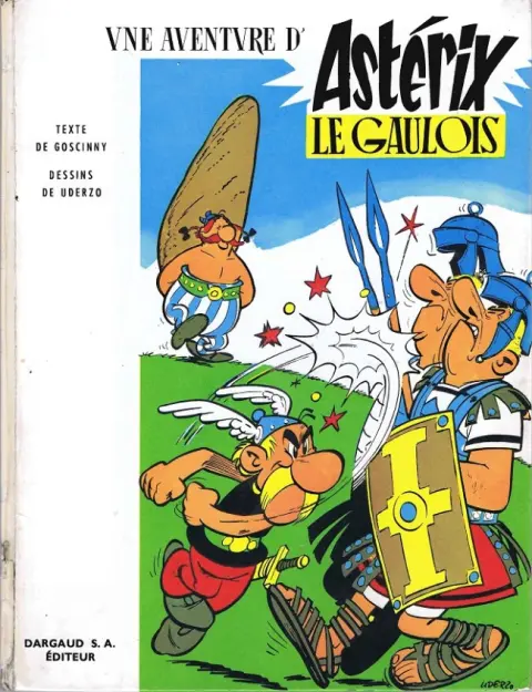 Couverture de l'album Astérix Tome 1 Astérix le gaulois