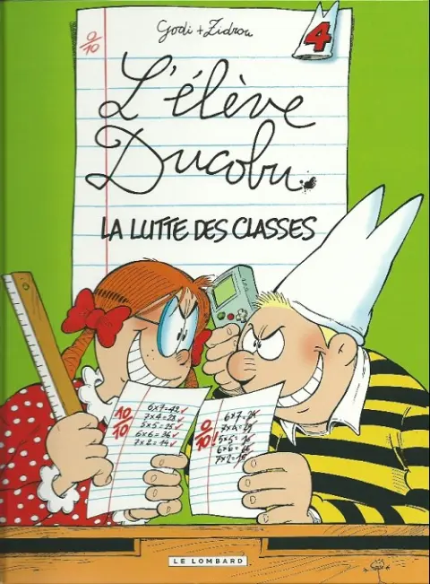 Couverture de l'album L'Élève Ducobu Tome 4 La lutte des classes