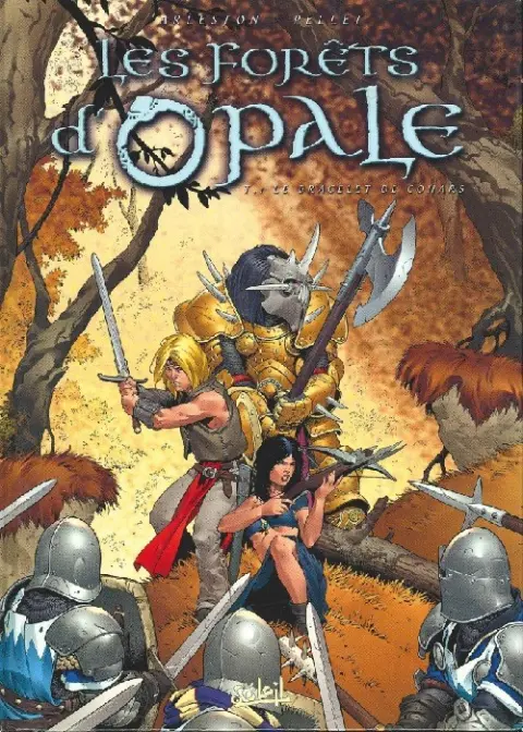 Couverture de l'album Les Forêts d'Opale Tome 1 Le bracelet de Cohars