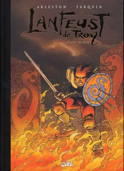 Couverture de l'album Lanfeust de Troy Tome 3 Castel Or-Azur