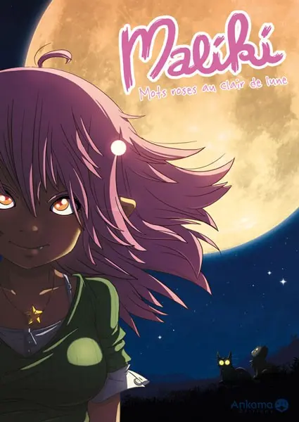 Couverture de l'album Maliki Tome 3 Mots roses au clair de lune