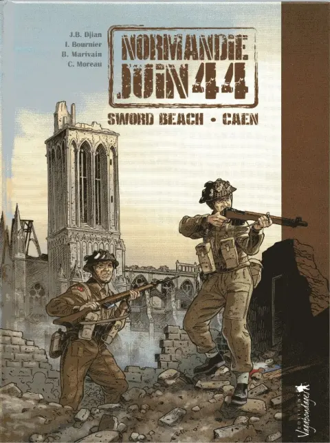 Couverture de l'album Normandie juin 44 Tome 4 Sword beach / Caen