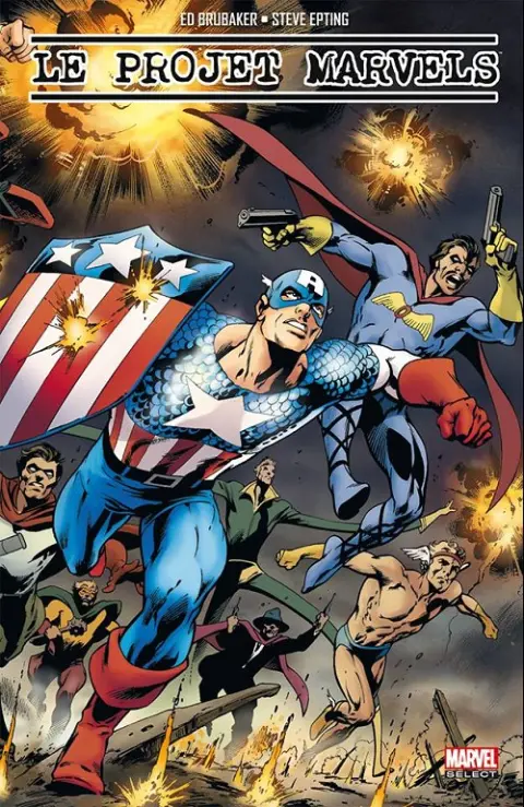 Couverture de l'album Le Projet Marvels