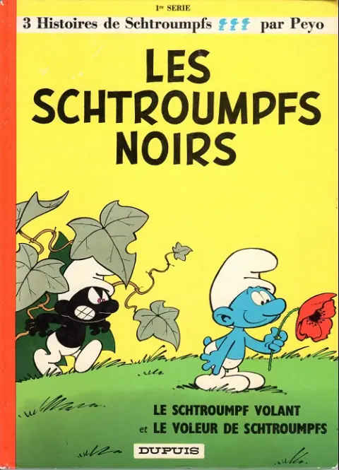 Couverture de l'album Les Schtroumpfs Tome 1 Les Schtroumpfs noirs