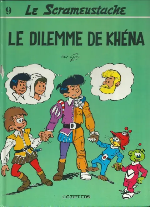 Couverture de l'album Le Scrameustache Tome 9 Le dilemme de Khéna