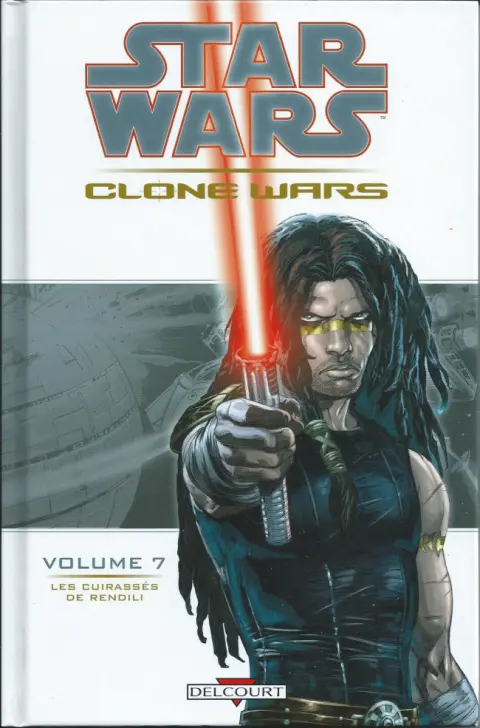 Couverture de l'album Star Wars - Clone Wars Tome 7 Les cuirassés de Rendili