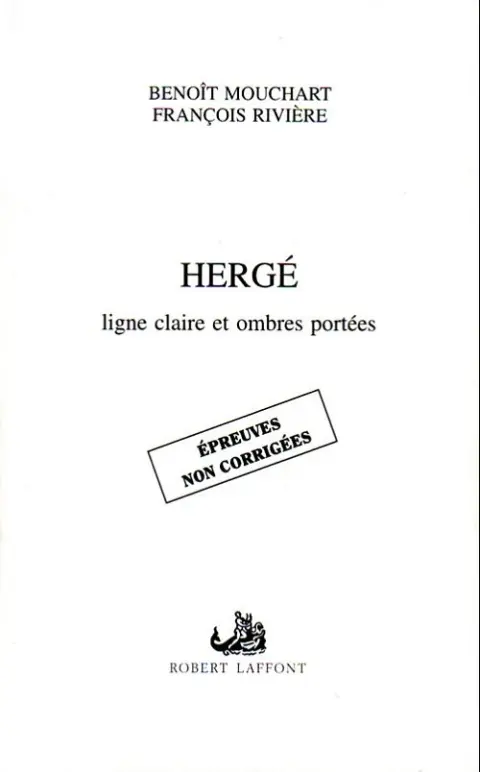 Hergé - ligne claire et ombres portées