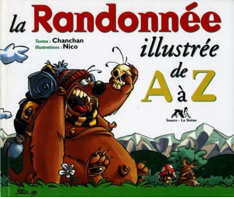 Couverture de l'album de A à Z La Randonnée illustrée de A à Z