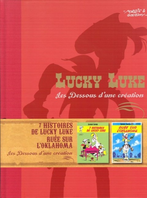 Couverture de l'album Lucky Luke Les Dessous d'une création Tome 23 7 Histoires de Lucky Luke - Ruée sur l'Oklahoma