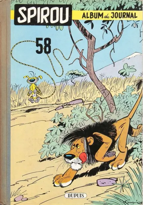 Le journal de Spirou Album N° 58