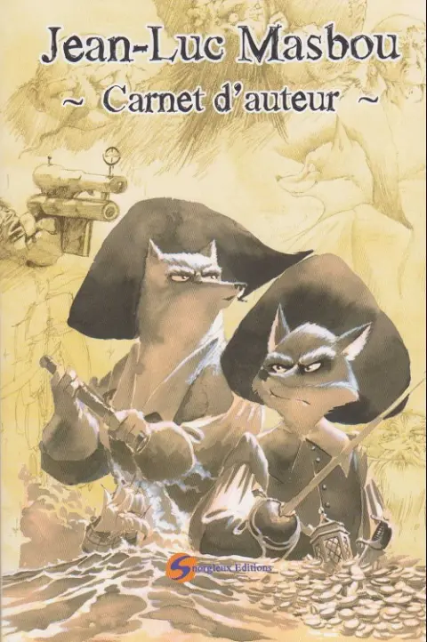 Carnet d'auteur Jean-Luc Masbou
