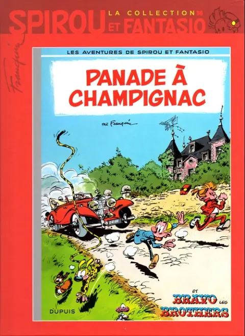 Couverture de l'album Spirou et Fantasio La collection Tome 16 Panade à Champignac