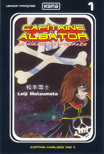 Capitaine Albator - Le pirate de l'espace 1 Captain Harlock (n°01)