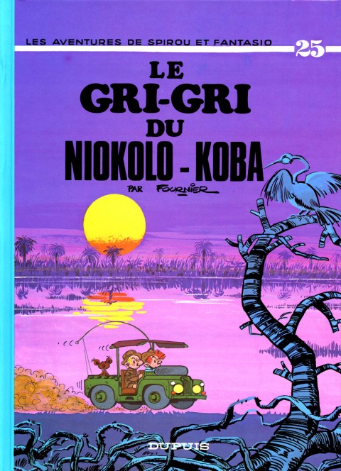 Couverture de l'album Spirou et Fantasio Tome 25 Le Gri-gri du Niokolo-Koba