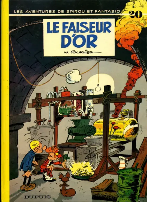 Couverture de l'album Spirou et Fantasio Tome 20 Le faiseur d'or