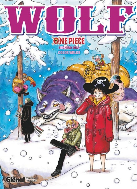 Couverture de l'album One Piece Color walk 8 Wolf