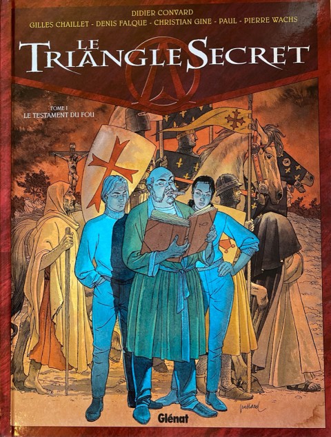 Couverture de l'album Le Triangle secret Tome 1 Le testament du fou