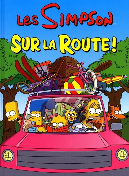 Couverture de l'album Les Simpson Tome 22 Sur la route !