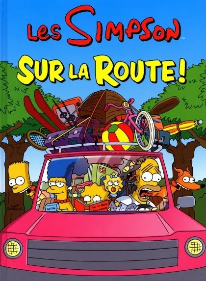 Les Simpson Tome 22 Sur la route !
