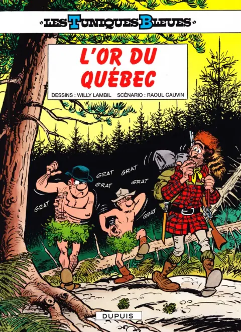 Couverture de l'album Les Tuniques Bleues Tome 26 L'Or du Québec