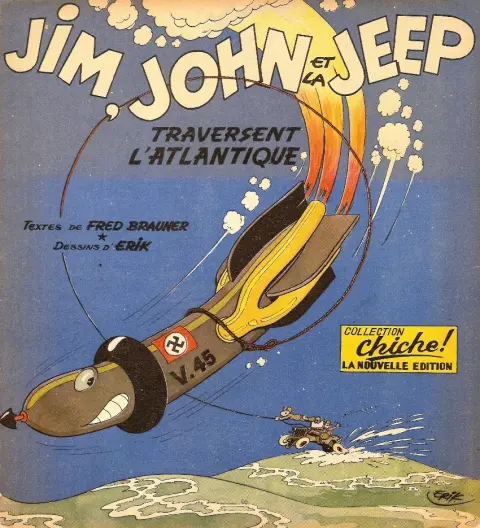 Jim, John et la jeep Tome 2 Traversent l'atlantique