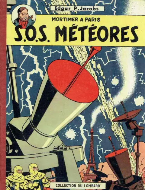 Couverture de l'album Blake et Mortimer Tome 7 S.O.S. Météores - Mortimer à Paris