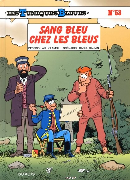 Couverture de l'album Les Tuniques Bleues Tome 53 Sang bleu chez les Bleus