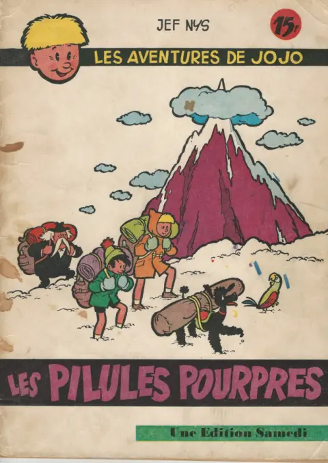 Les Aventures de Jojo Tome 4 Les pilules pourpres