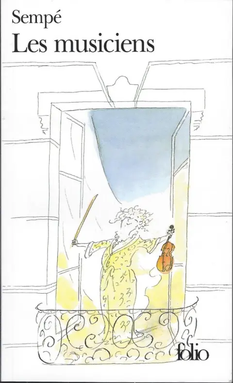 Couverture de l'album Les Musiciens de Sempé