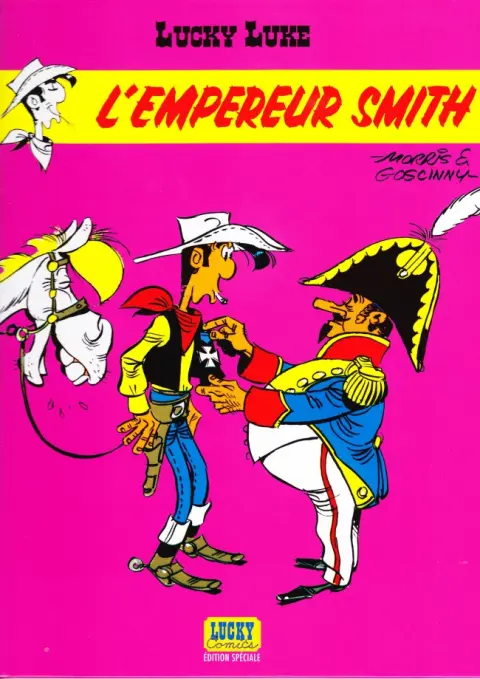 Couverture de l'album Lucky Luke Tome 45 L'empereur Smith