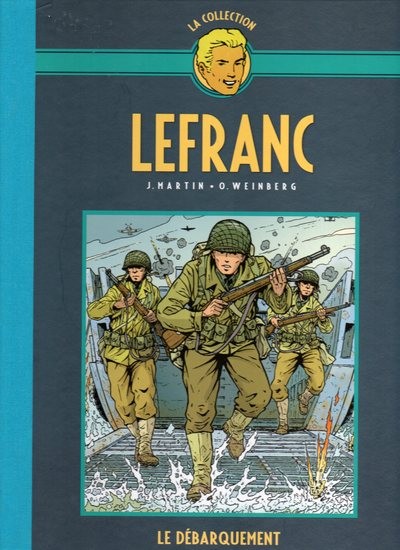 Couverture de l'album Lefranc La Collection - Hachette Le débarquement