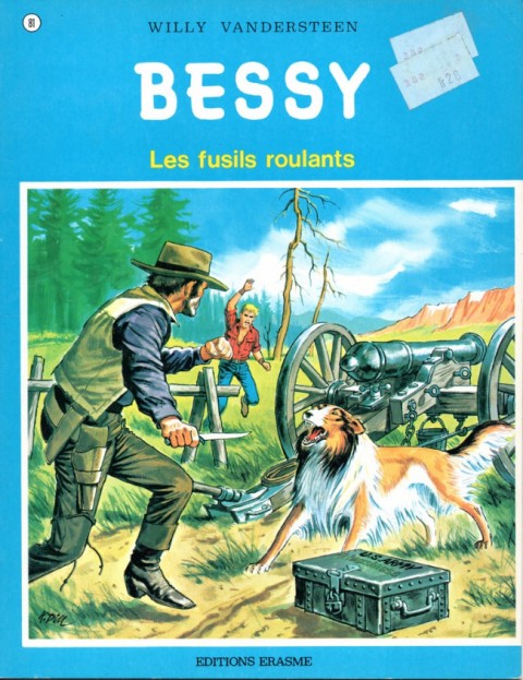 Couverture de l'album Bessy Tome 81 Les fusils roulants