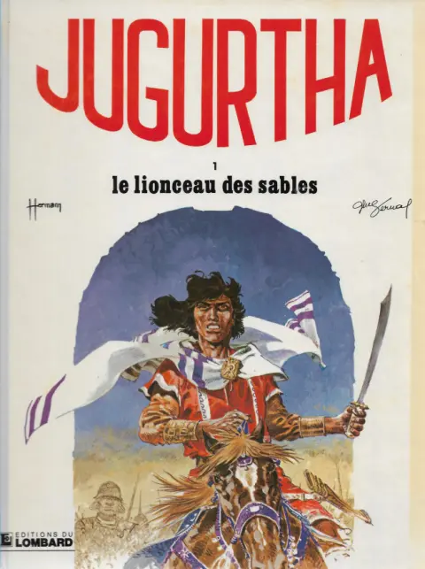 Couverture de l'album Jugurtha Tome 1 Le lionceau des sables