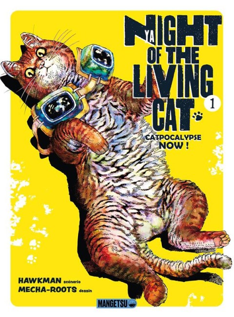 Couverture de l'album Night of the Living Cat 1 Catpocalypse now !