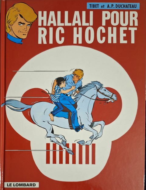 Couverture de l'album Ric Hochet Tome 28 Hallali pour Ric Hochet