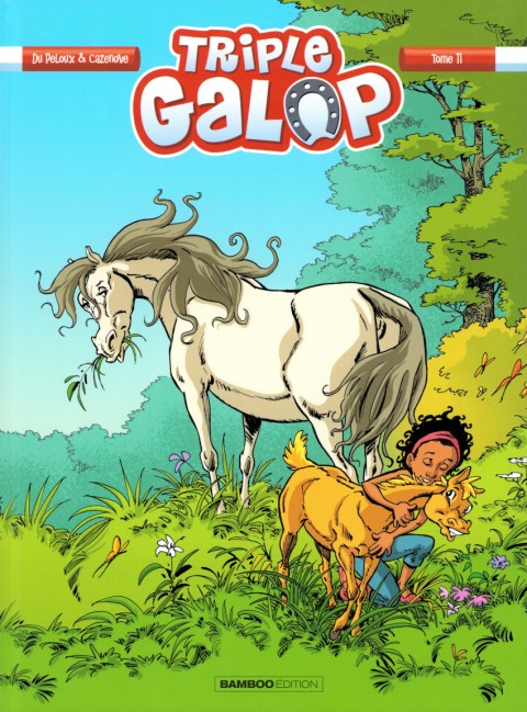 Couverture de l'album Triple galop Tome 11